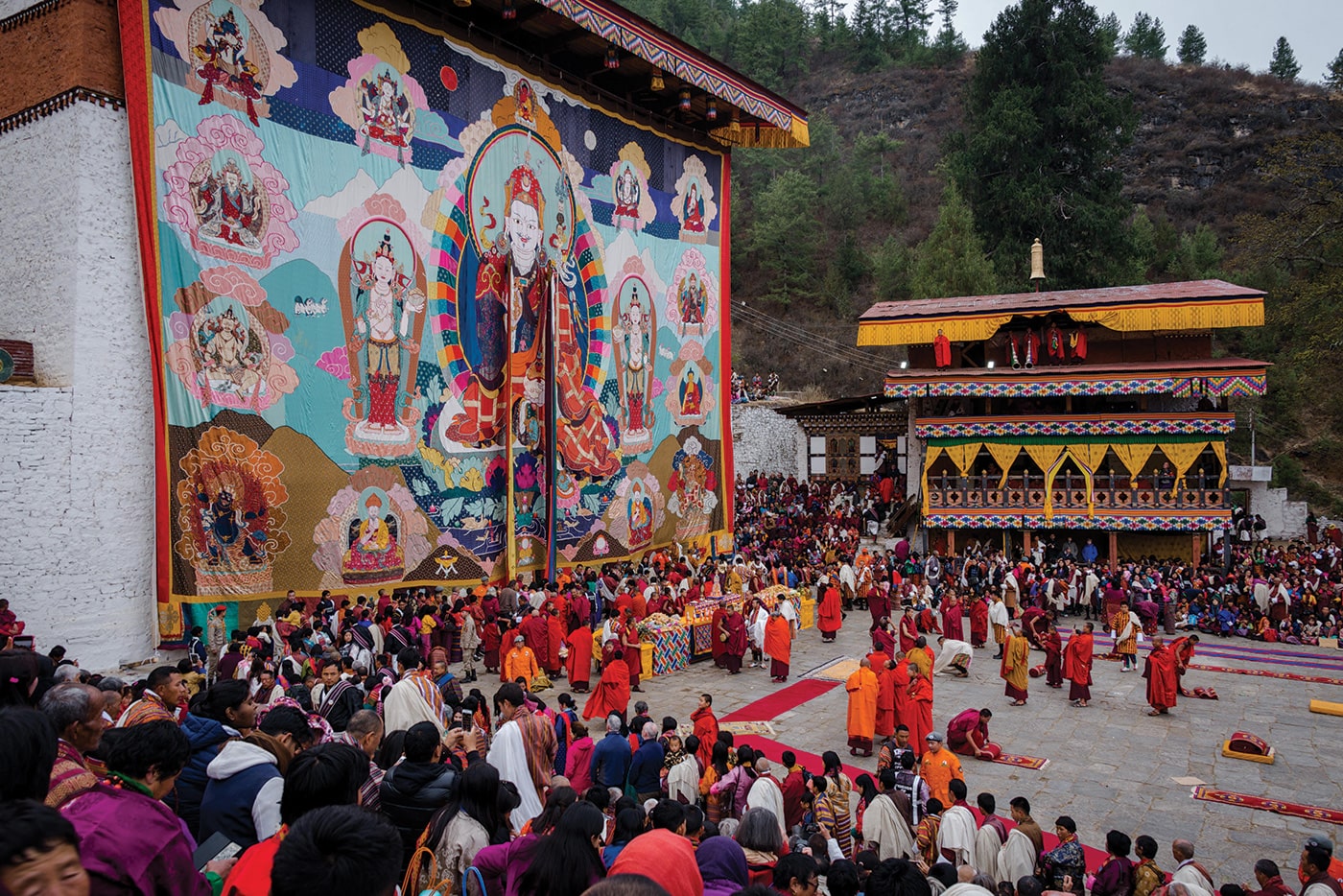 paro tsechu thongdrel