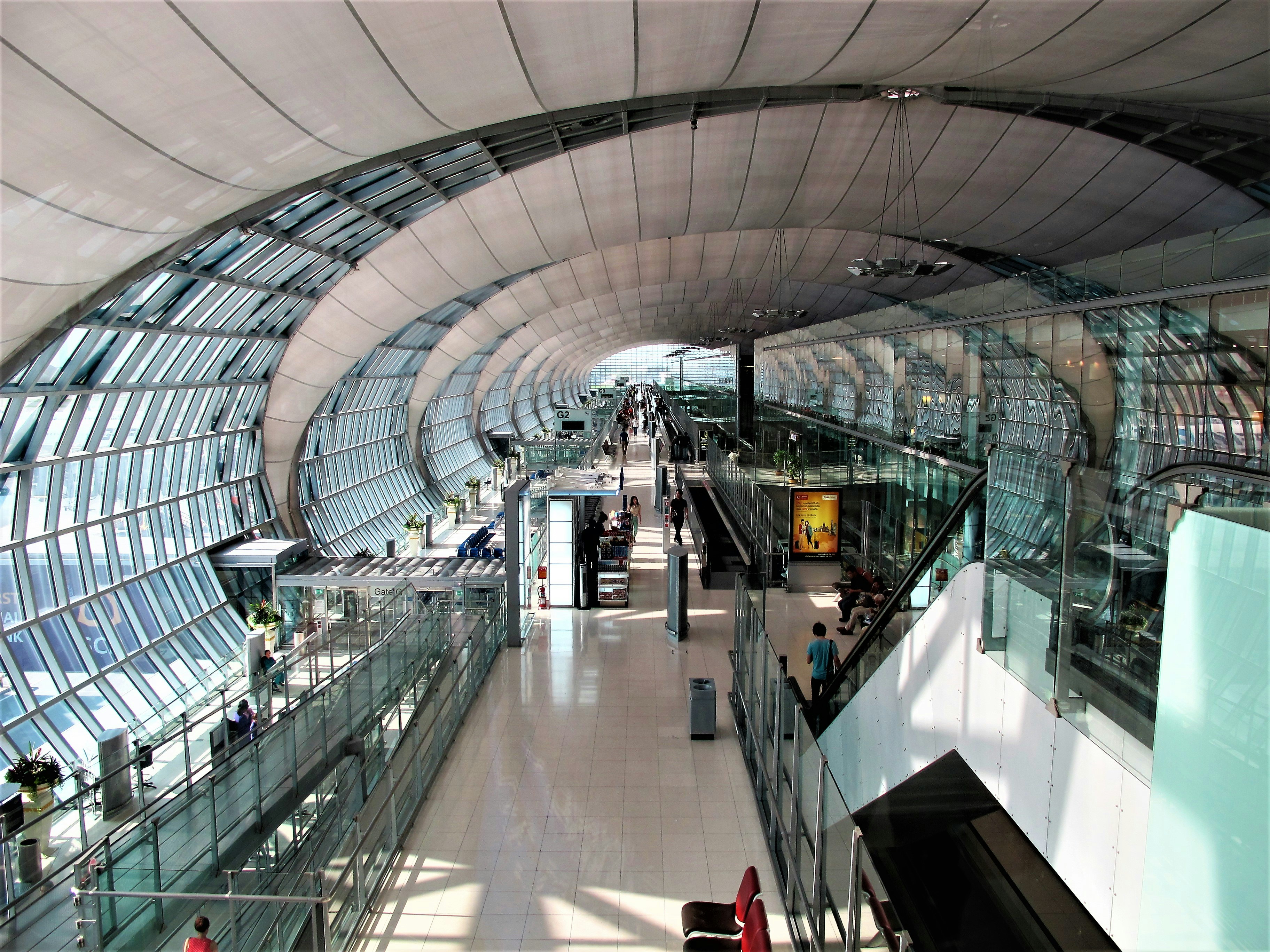 Suvanarbhumi airport in Thailand