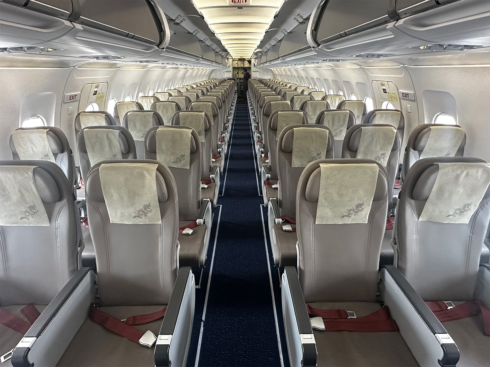 Interior of Drukair